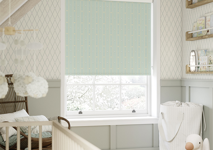 Puddle Down, Duck Stripe Egg - Roller Blind - Image 5